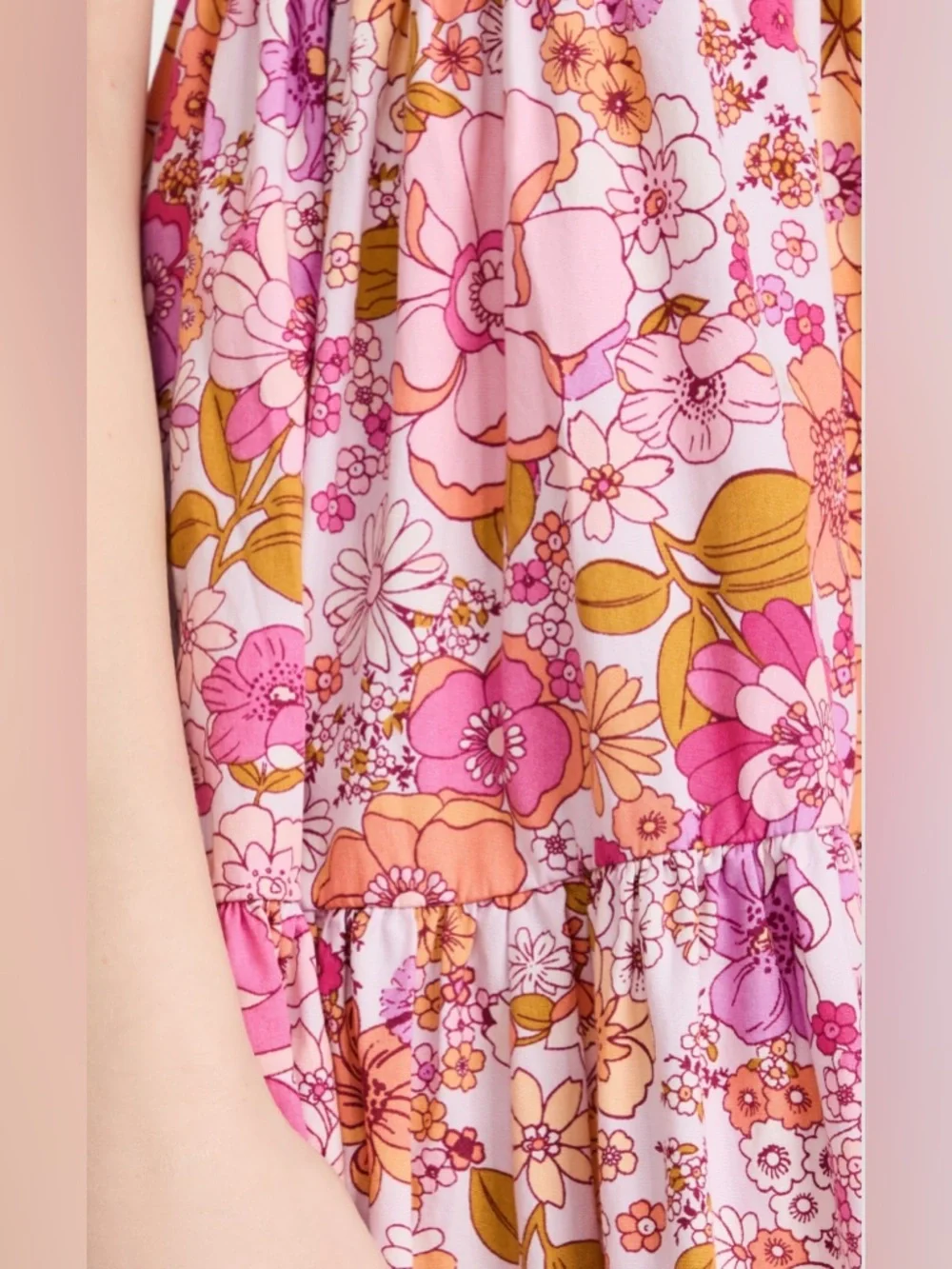 Free People Park Slope floral print maxi dress - Picture 4 of 10